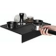 KYONANO Large Tamping Mat, Espresso Tamping Station, 10 * 8 Inch, More Space for Placing Espresso Tools, Food Grade, Heat Resistant and Non-Slip Silicone Coffee Mat, Espresso Accessory for Barista