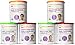 Happy Bellies Organic Super Cereals, DHA, Multi 6-Pack (2 each Brown Rice, Oatmeal, Multigrain 7oz)