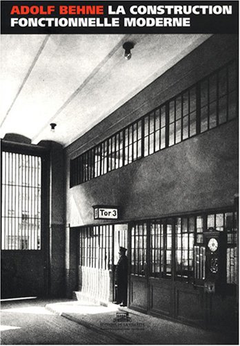 La  construction fonctionnelle moderne