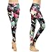SOUTEAM Womens Yoga Leggings with Pocket Lightweight Fitness Pants, Watercolor Black, Medium