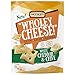 Snyder's of Hanover Wholey Cheese! Gluten Free Baked Crackers, White Cheddar & Chive, 5 Ounce