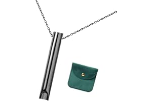 Tetalalu Anxiety Necklace-Breathing Necklace for Meditation,Mindfulness Tool for Breathwork, Meditation, Relaxing,Calm and Stress Reduction,Stress Relief Necklace,Stress Relief Gift for Men and Women