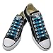 Fotenk No-Tie Elastic Shoelaces for Kids and Adults - Blue