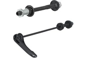Bicycle Wheel Hub Axle Rear Steel Hollow Hub Axle for Mountain Bike Repair Quick Release Rear Wheel 175