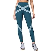 Fanka Powerband Resistance FlowX Leggings, Built-in Mesh Resistance Bands, 15 lbs Added Resistance, Core Support, High Waist