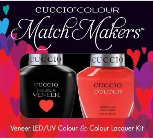 Cuccio Colour Veneer Nail Polish - Triple Pigmentation Technology - Polish Free Soak Off Gel - For Manicures And Pedicures - Full Coverage - Long Lasting High Shine - Chillin in Chile - 0.44 Oz