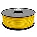 Gizmo Dorks 3mm (2.85mm) ABS Filament 1kg / 2.2lb for 3D Printers, Yellow