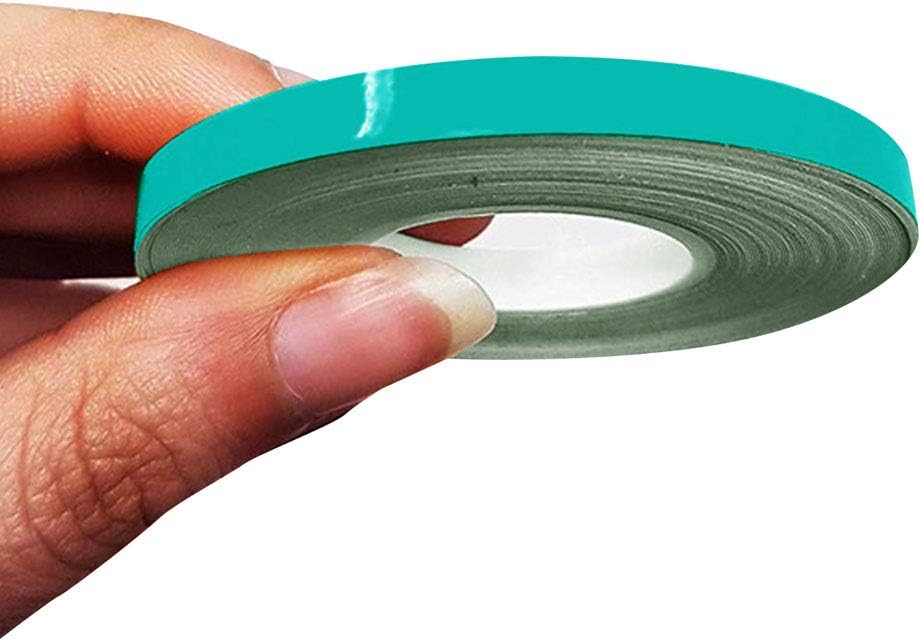 4R Quattroerre.it 10471 Trim Stripes Adhesive Strips for Cars Petronas Green, 5 mm x 10 mt, 5mm x 5mm x 10m