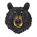 Things2Die4 Black Bear Face Mini Bust Wall Hanging
