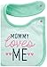 Simple Joys by Carter's Girls Baby 4-Piece Bodysuit, Pant, Bib and Sock Set, Mint Auntie, 3-6 Months