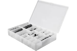 ACROPIX Black Heater Hose Connector Barbed Fitting Adaptor Replacement - Pack of 36