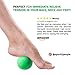 sport2people Premium Massage Ball - Set of 2 Lacrosse Balls for Trigger Point Treatment and Plantar Fasciitis Pain Relief - Therapy Ball for Deep Tissue Massage and Myofascial Release