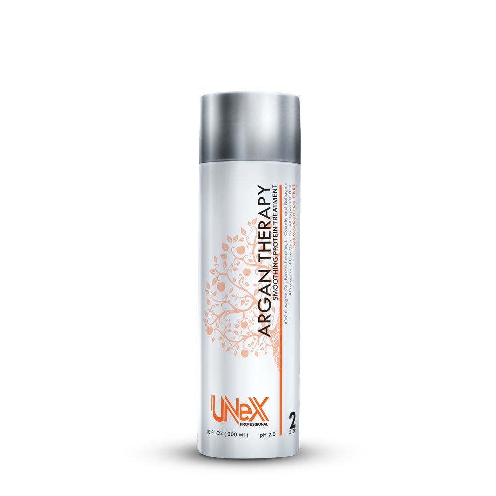 UNEX ARGAN PROTEIN THERAPY 300ml (10oz) Formaldehyde Free - MADE IN USA