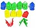 Carykon 12PCS Animals The 12 Chinese Zodiac Smart Dough Tools, Assorted Colors