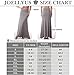 JOELLYUS Flared Floor Length Maxi Skirt for Women