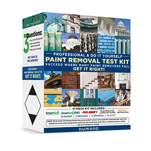 Dumond Complete Paint Removal Test Kit Find the Right Paint Remover