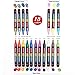 ZEYAR Acrylic Paint Pen for Rock Painting, Water based,Medium Point,Assorted colors,odorless,Acid free,Opaque ink,18 colors, Premium quality, Professional Paint Marker Manufacture