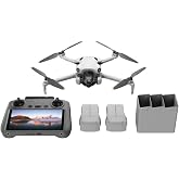 DJI Flip Fly More Combo With RC 2 Screen Remote Controller, Drone With 4K UHD Camera for Adults, Palm Takeoff, Auto Return, Intelligent Flight, 3 Batteries for 93-Min Flight Time