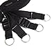 Under Bed restraintromance restraint Kit,Adjustable Extra-Strength Strap with Velcro Adjustable Soft Wrist and Ankle Cuffs Red
