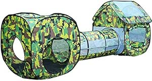 Hmwxbs Kids Play Tent Túnel 3 En 1, El Túnel del Juego Y Indoor Play