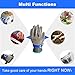 Schwer ANSI A9 Cut Resistant Glove, Food Grade Stainless Steel wire Mesh Metal Gloves, Knife Cutting Gloves for kitchen Mandoline Slicing Butcher Meat Cutting Oyster Shucking Fish Fillet（S, 1 PCS）