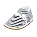 CoKate Baby Boys Girls Sandals Rubber Sole Outdoor First Walker Toddler Girls Boys Summer Shoes(5.5Toddler, Blue Strip)
