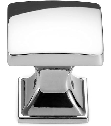 Amerock Everett Polished Chrome Cabinet Knob - 1-3/4 Inch (44mm) Bar Pull Hardware For Kitchen & Dresser - View #4