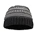 Womens Men Knit Winter Stretch Thick Slouch Beanie Hats Chunky Skull Caps