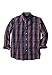 Kingsize Men's Big & Tall Wrinkle-Resistant Plaid Shirt