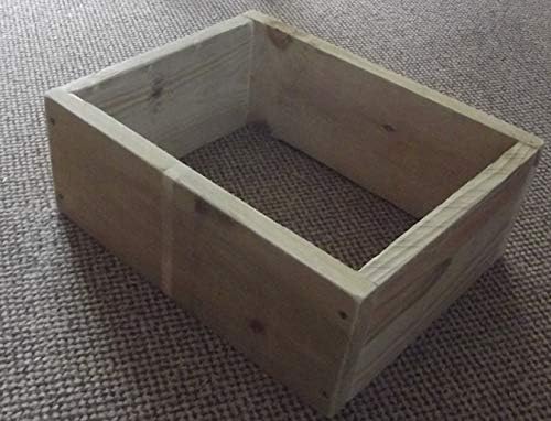 Devonshire Wood Wooden Raised Bed Frame for Garden Planting flowers vegetable 40 cm long x 32cm wide x 15cm high