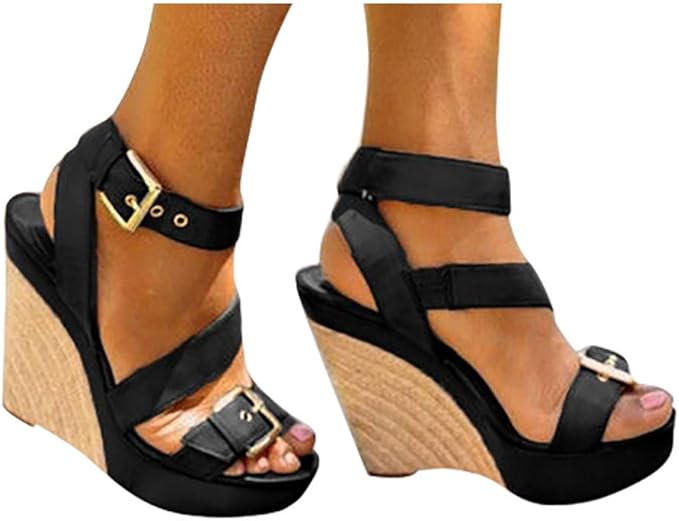 high wedge sandal platform