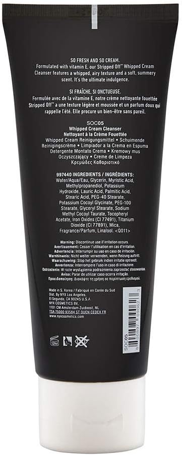nyx whipped cream cleanser