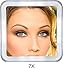 7X Lighted Makeup Mirror with Locking Suction Mount and Ball Joint Swivel