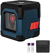 RockSeed Cross Line Laser Level LV1 Self-Leveling 360° Horizontal Vertical