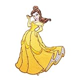 Disney Beauty & The Beast Princess Belle Embroidered Iron On Patch DS-63