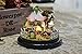 DIY Mini Glassball Wooden Dollhouse Miniature Kit with LED Idea Gift Travel world Series--Green Garden