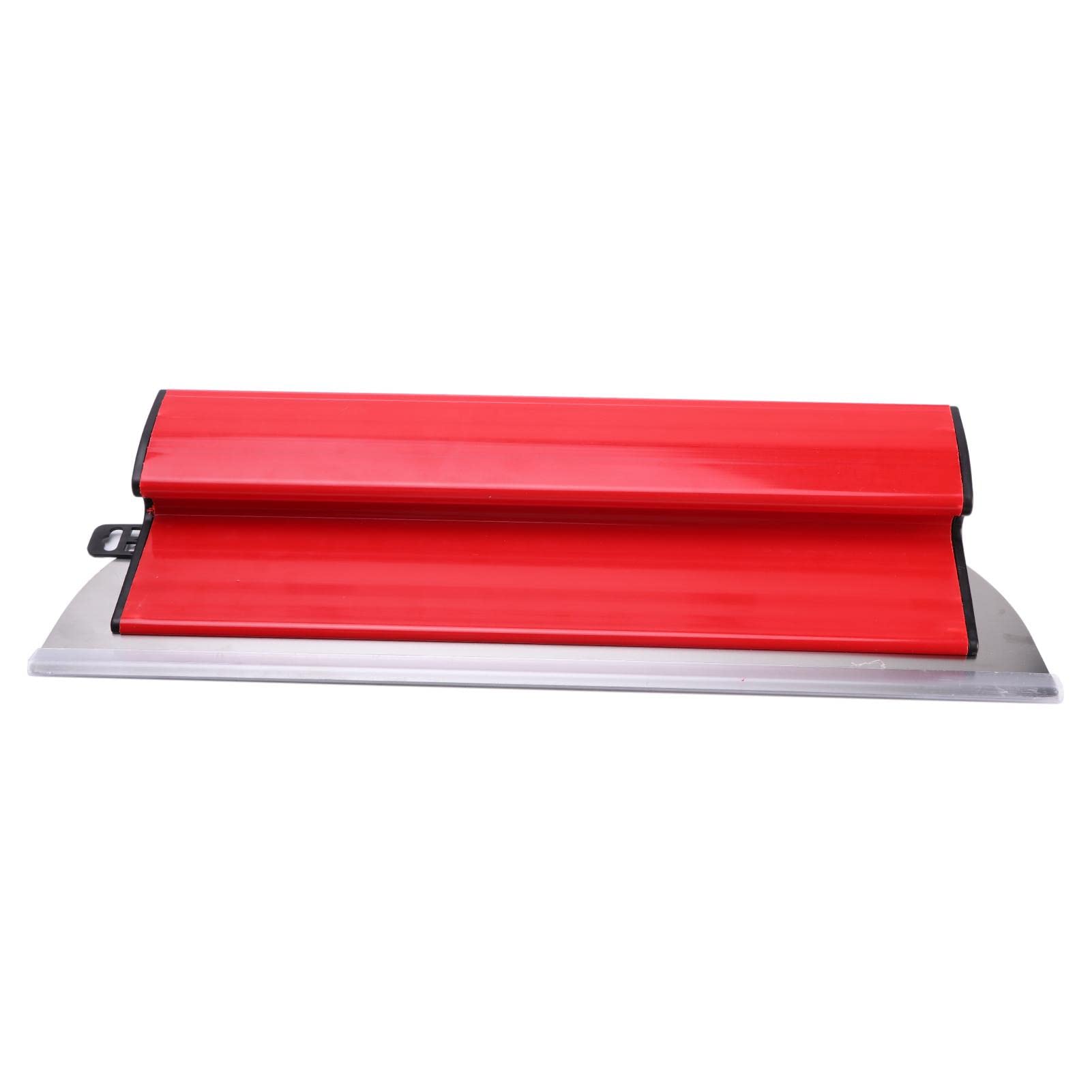 ALEOHALTER Drywall Skimming Blade, Durable High Grade Skimming Drywall Smoothing Spatula Plastering Painting Finishing Trowel Wall Plastering Tools for Cement and Concrete Wall-Board (Red,size:40cm)