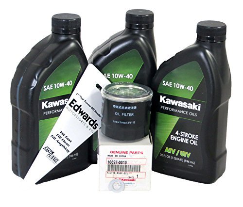 2015-2018 Kawasaki Mule Pro FX Mule Pro FXT Oil Change Kit