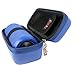 Khanka Hard Case Portable Bag for JBL Flip 3 & Flip 4 Waterproof Portable Bluetooth Speaker - Blue
