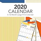 Large Print 2020 Mini Calendar by 