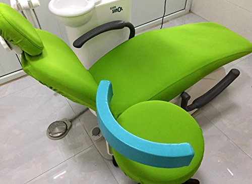 1 Set Dental Unit Cover Cloth Dentist Chair Protector Sleeves Washable Dentist Headrest Cushion