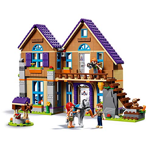 LEGO 41369 Friends Mias Haus mit Pferd, Bauset mit 3 Minipuppen, Kaninchenfigur und Pferdefigur, Bauen & Spielen, Puppenhaus für Kinder – Bild 2