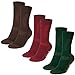 DANISH ENDURANCE Merino Wool Hiking Socks - Moisture Wicking, Cushioned to Prevent Blisters - For Men, Women, 3 Pair Pack