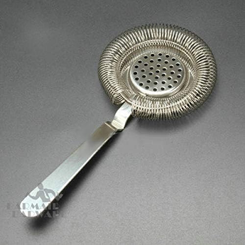 Crayon Shine - 1Pcs Stainless Steel Bar Strainer Cocktail Sprung Strainer Hawthorne Strainer Bar Tools