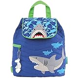 Stephen Joseph Quilted Backpack, Sharks