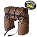 TrailMax Original Saddlebags for Horse Trail Riding with Detachable Cantle Bag, 600-denier Machine Washable, Weather/UV Resistant PVC-Backed Polyester, Blackthumb 3