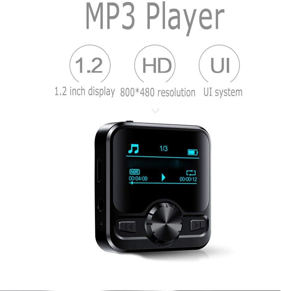 Rifflily MP3 Player 16GB/8GB MP3 Player with Bluetooth 4.2 Portable HiFi Lossless Sound MP3 Music Player