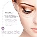 Vassoul Magnetic False Eyelashes - 0.2mm Ultra Thin, 3D Fiber Reusable Best Fake Lashes, Natural Handmade Extension Fake Eye Lashes, No Glue, 4 Pieces