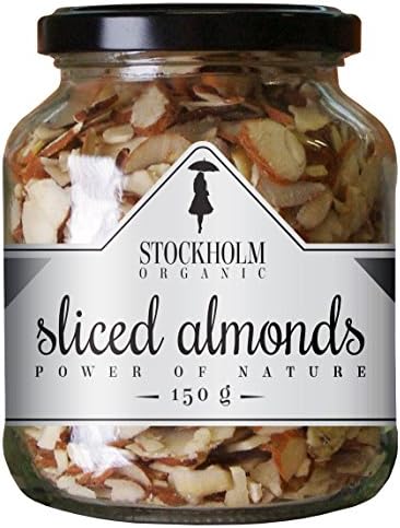 Organic Natural Sliced Almonds 150 g