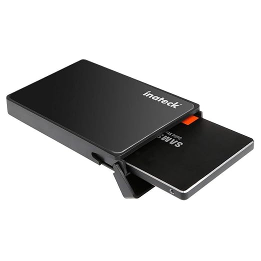 Inateck 2.5" USB 3.0 HDD External Case with USB 3.0 Cable 2.5" SATA HDD